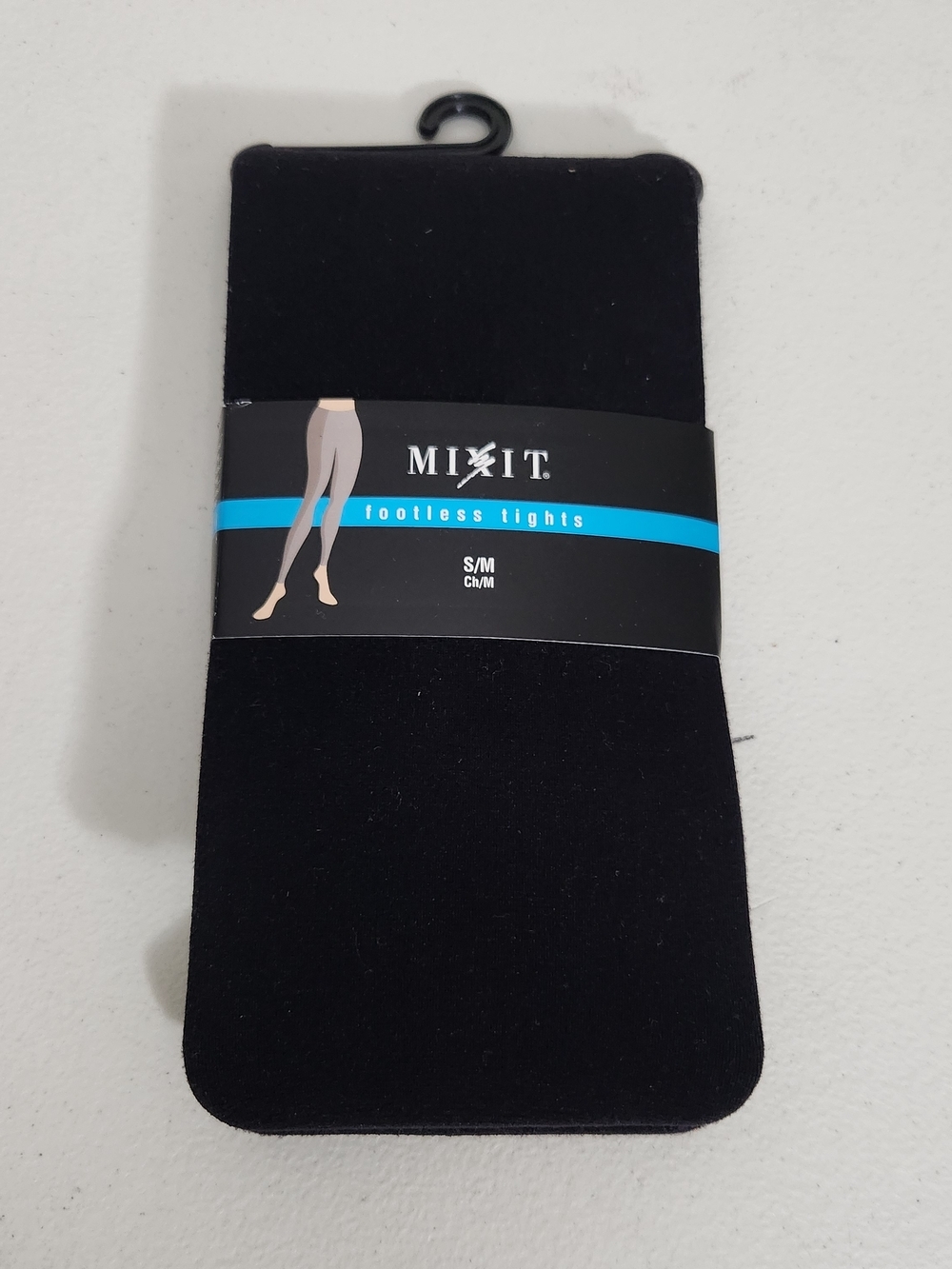 Mixit Footless Tights Black S/M
